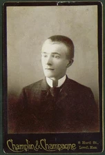 Brush-cut youth cabinet Champlin & Champagne Lowell MA