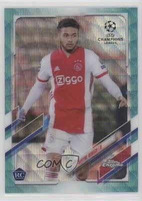 2020 Topps Chrome UEFA Champions League 103/199 Devyne Rensch #9 Rookie RC 0oc7