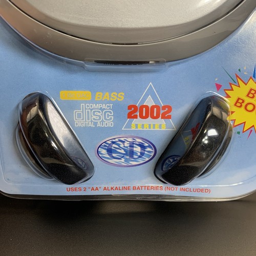 VTG Supersonic Portable Cd Player SC-2005 Headphones New Bass Boost 1 Bit DAC - Picture 9 of 10