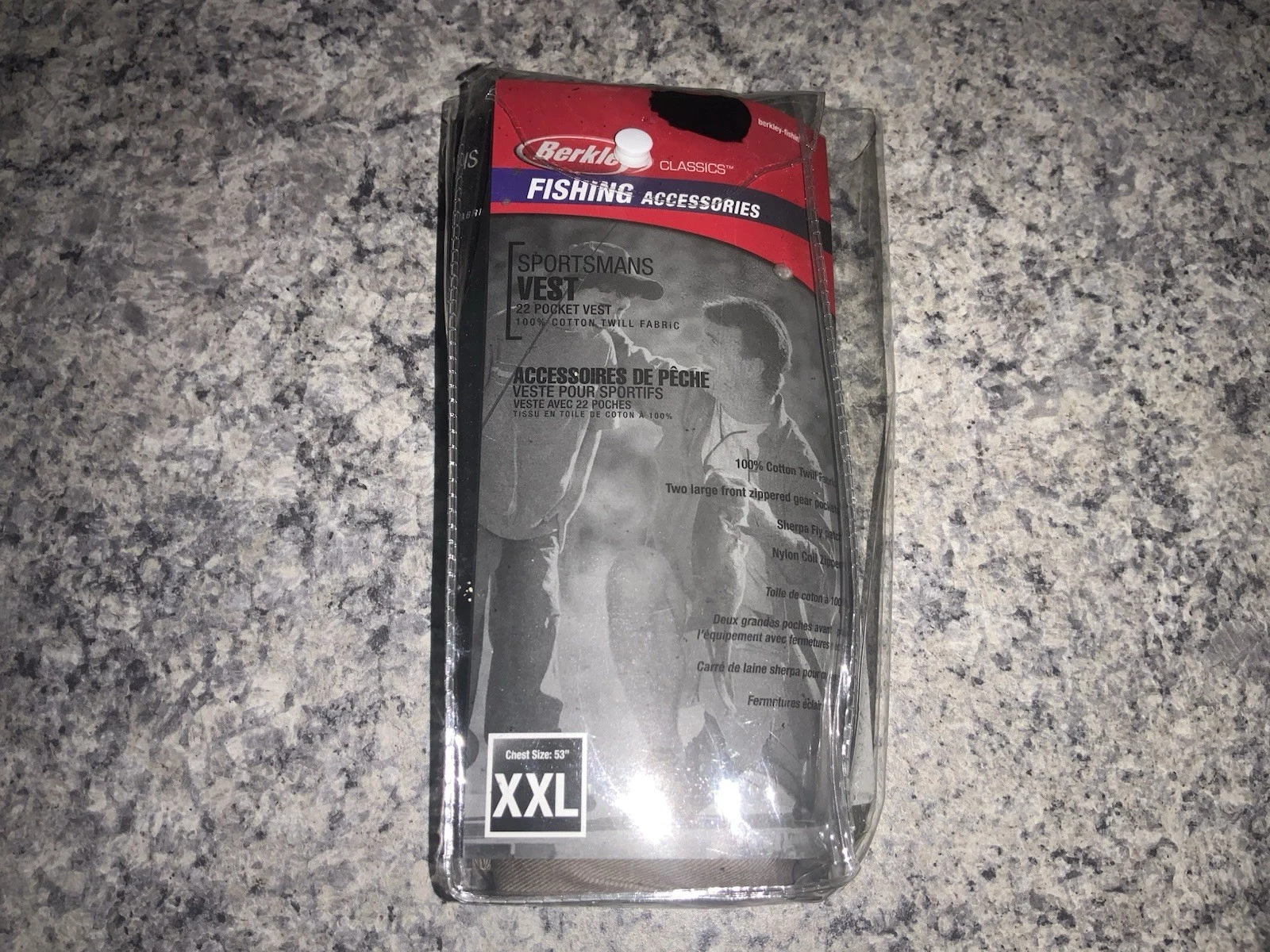 Berkley Sportsman 22 Pocket VEST Size XXL
