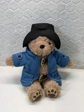 Rainbow Designs Paddington Bear Plush 10" Blue Coat Hat 2012 P Co Ltd