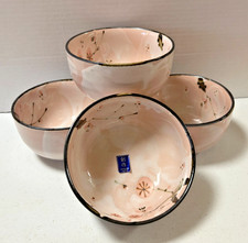 Vintage Unused Pink Ceramic  Japanese Bowls K...