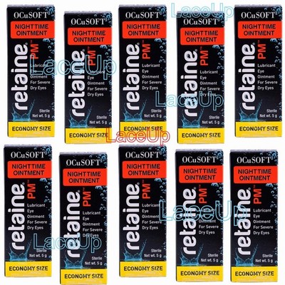 10x - OCuSOFT Retaine Pm 5g ointment - EXPIRE 2027