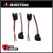 Set of 4 Bosch Fuel Injector Connector Fits 13-19 0280158296 Nissan Sentra 1.8L