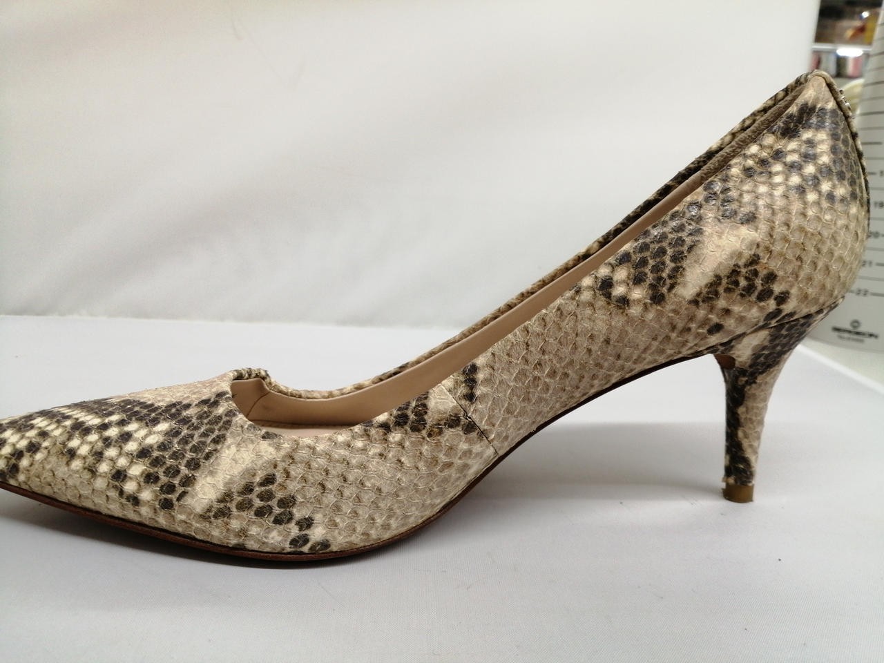 Coach Python Pattern 26.5Cm Pumps High Heels FY274 - image 11