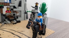 LEGO Wild Western: 6761 Bandit's Secret Hide-Out 100% complete, army minifigs