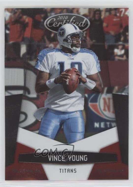 2010 Certified Platinum Red /999 Vince Young #146 0l2