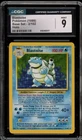 Pokemon Blastoise Base Set Unlimited Holo Rare #2 CGC 9 Mint