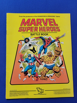 Battle Book - TSR Marvel Super Heroes