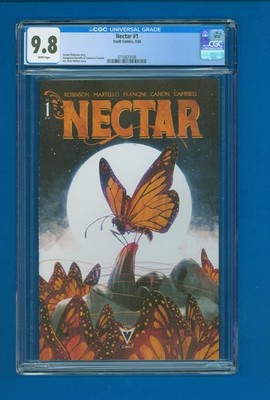Nectar #1 CGC 9.8 Graded Cover A 1st First Print