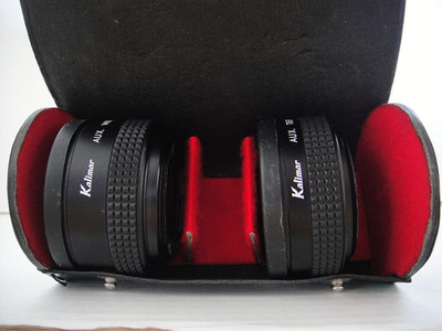 Kalimar Aux Wide Angle 2M & Telephoto  Lens 2M - Made In Japan