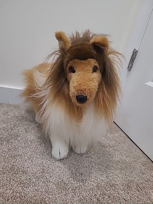 Dixie 18'' Sheltie Douglas Shetland Sheep Dog Plush Stuffed Animal Cuddle Toy Pup