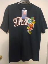 DC Comics Superman Badges Graphic Men's T-shirt Size Large Brand New With Tags
