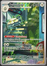 2023 Pokemon Paradox Rift Ferrothorn 209/182 Illustration Rare IR NM on eBay