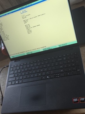 Dell 16 DC16255 16'' FHD+ AMD Ryzen 7 250 32GB 2TB Laptop Carbon Black Good