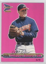 2000 Pacific Prism Holographic Purple 36/99 Chipper Jones #12 HOF 0c3