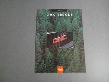 1993 GMC Trucks Sales Folder