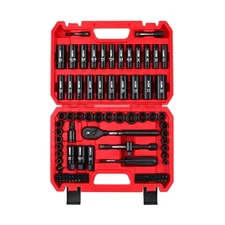 SEDY 96pc 3/8" Impact Socket Set - Cr-V, SAE & Metric