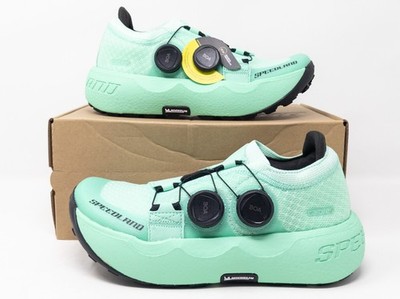 [Sz 6.5] Speedland GS:PDX Trail Running Shoes Green Dual Boa System Women's