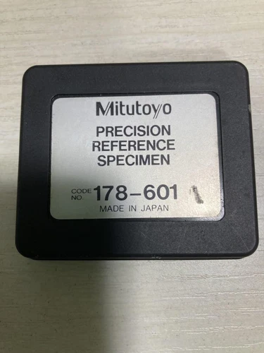 Mitutoyo Precision Reference Specimen Code No 178-601 Ra 3.05μm Rmax 9.9μm