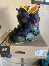 K2 Method Pro Mens Ski Boots MP 28.5 New 2025 Mondo Blue Green Red Intuition