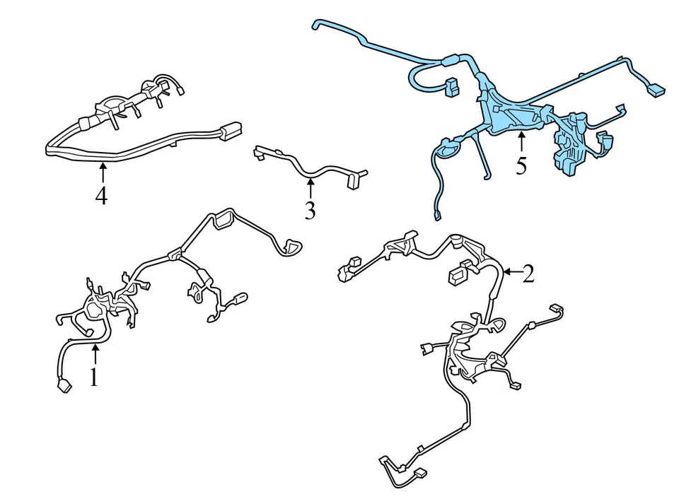 BMW 428I Gran Coupé 2015-2016 2,0 L - Arnés de cableado del motor (módulo 1) 8645548 Foto 4 de 4