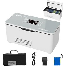 Portable Travel Refrigerator for Insulin GLP1 Peptides Rechargeable