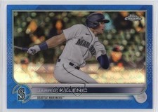 2022 Topps Chrome Logofractor Edition Blue Refractor 91/150 Jarred Kelenic 19ed