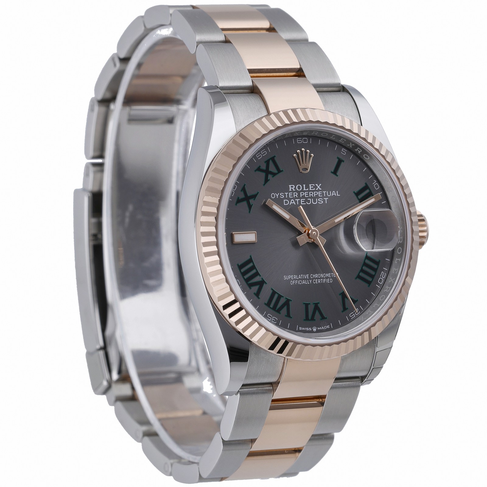 Rolex Datejust 36 126231 with 36mm Steel & Rose Gold case and Slate dial. Exc... image 5