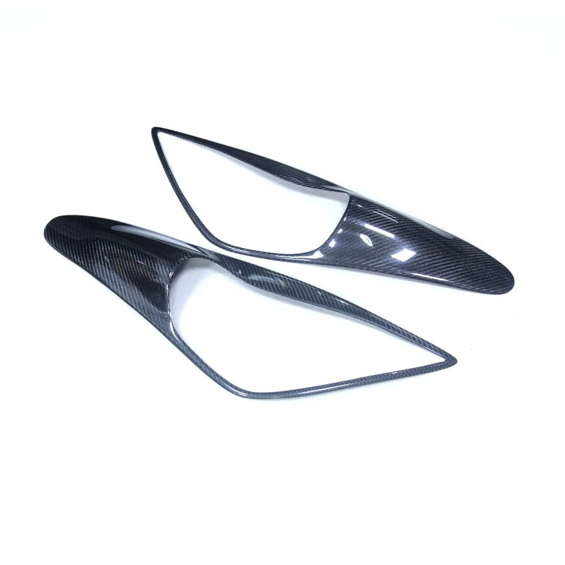 Real Carbon Fiber Add-on Headlight Frame Cover Trim for Toyota Celica 2000-2005 - Image 2 of 4