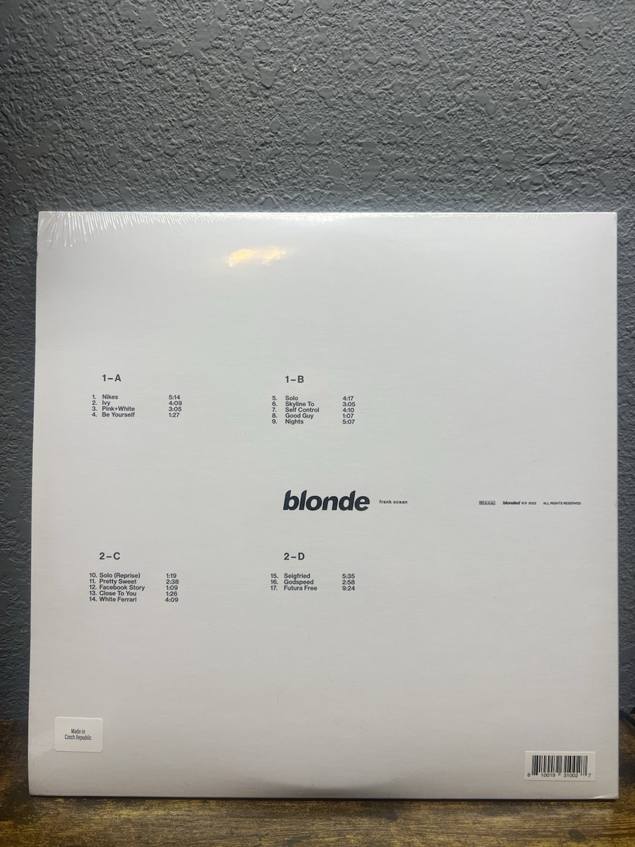Blond by Frank Ocean (CD, Nov-2016, XL Recordings) for sale Blond by Frank Ocean (CD, Nov-2016, XL Recordings) for sale