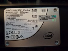 Intel SSD DC S3610 Series 1.6TB 2.5" SATA SSD SSDSC2BX016T4P 95% 1 Reallocated