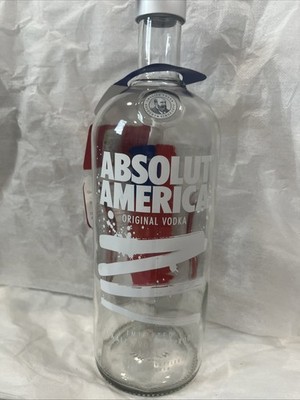 Absolut Vodka Limited Edition  America  750 ML (EMPTY)￼