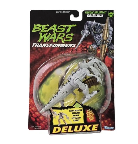 Vintage 1996 Kenner Transformers Beast Wars - Heroic Maximal Grimlock Figure