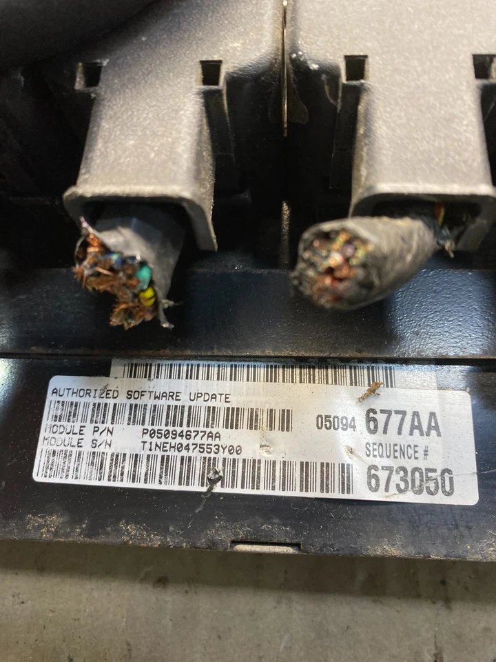 Chrysler Sebring 2005 módulo informático motor 2,7 ECM ECU PCM s2239 DG Foto 4 de 4