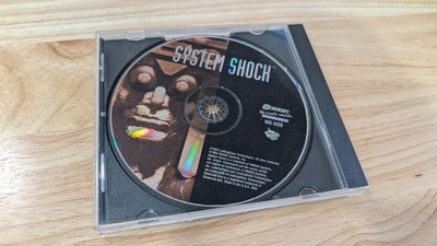 System Shock PC CD, 1994 Edition MS-DOS Disk-Only.  Excellent