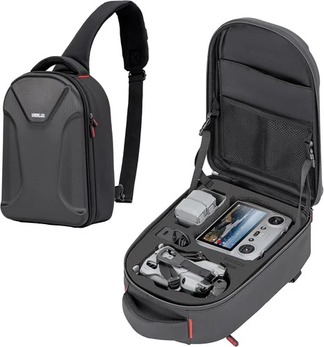 Large Drone Bag Travel Waterproof Hard Carrying Backpack 11in For DJI Mini 5 Pro