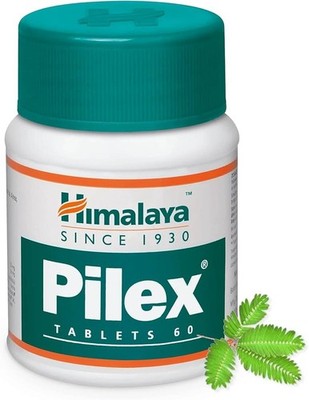 Himalaya Pilex Tablets   Herbal Support for Hemorrhoid & Digestive wellness