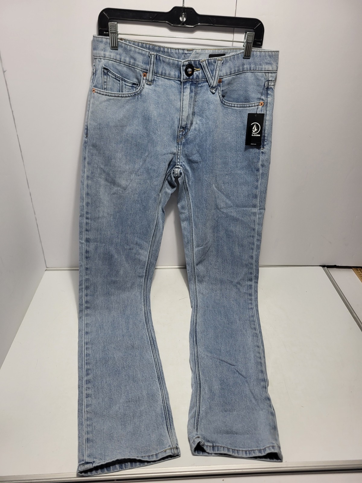S 32x32 Blue Slim Fit Denim Stretch Regular Rise Nwt