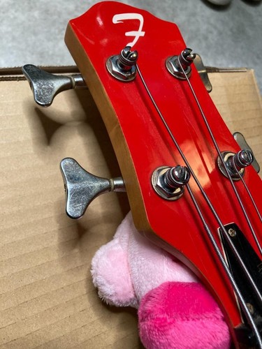 Fernandes Warlock Bass Guitar Made in Japan Soft Case 90s Vintage Used - Bild 7 von 20
