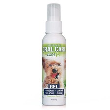 CORE Pet Oral Care Gel Peppermint Flavor Plaque and Tartar Remover, 4 oz
