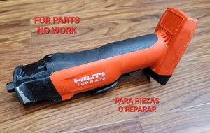 FOR PARTS NO WORK Hilti SCO 6-A22 CORDLESS DRYWALL CUT-OUT Tool, 21.6V BRUSHLES 