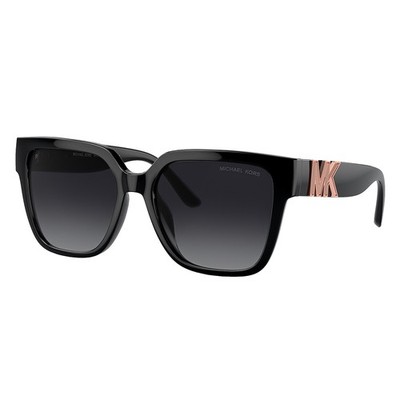 Michael Kors KARLIE MK 2170U 3005T3 Black Plastic Sunglasses Grey Polarized Lens
