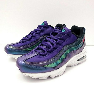 Nike Air Max 95 SE GS Youth 7Y Court Purple Rose Womens 8.5 Sneaker Shoes