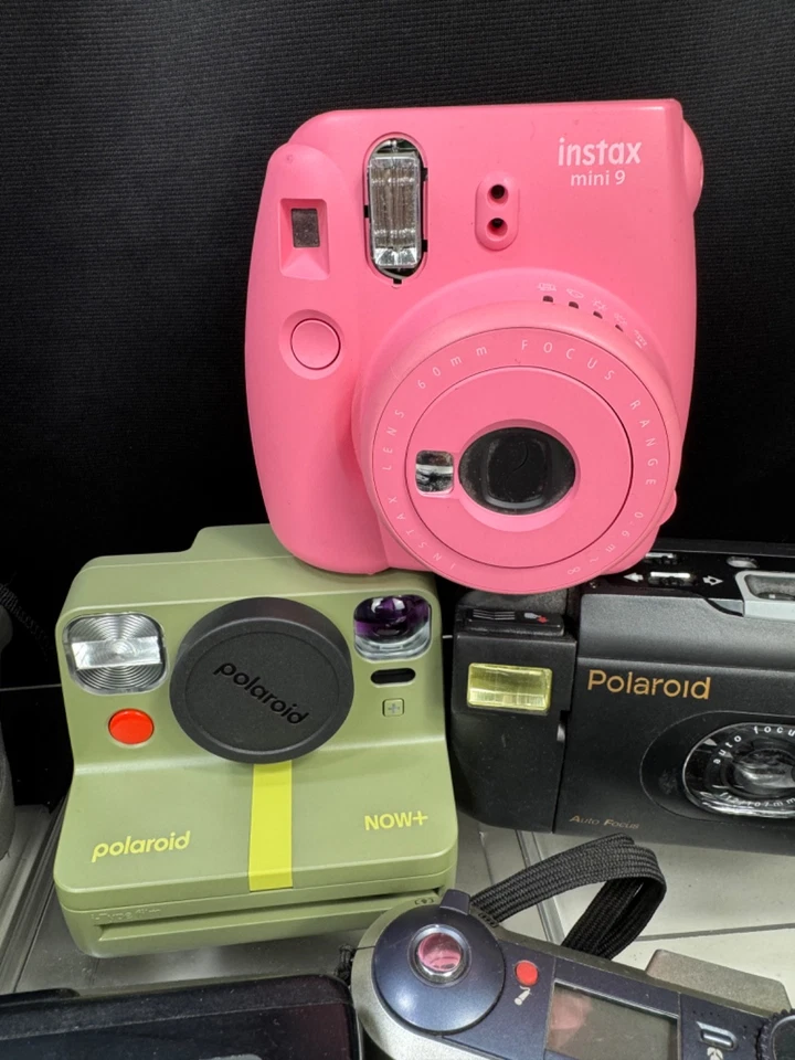 Lote de cámara digital Polaroid película instantánea Fuji Samsung Vivitar paquete SOLO PIEZAS Foto 3 de 4