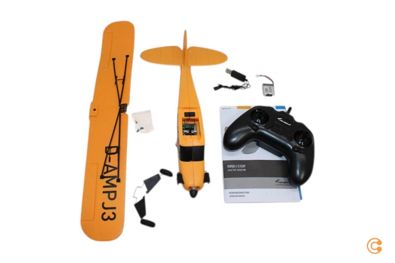 Amewi Piper J-3 CUP RC Modellflugzeug RtF Elektromodellflugzeug SIEHE TEXT/FOTO