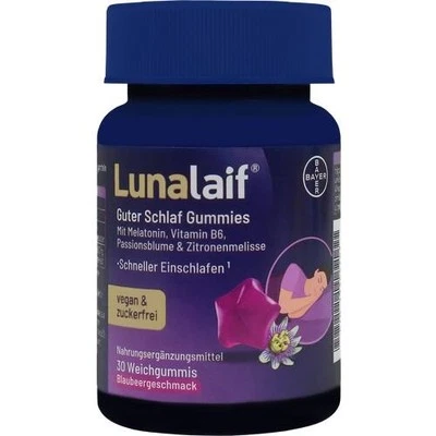 BAYER VITAL GMBH LUNALAIF Guter Schlaf Gummies 30 St. PZN 19365767