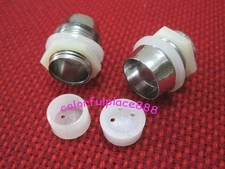 50pcs, 10mm Plastic Chrome Plated LED Bezels Holder Case Plastic Holder Cup 10mm