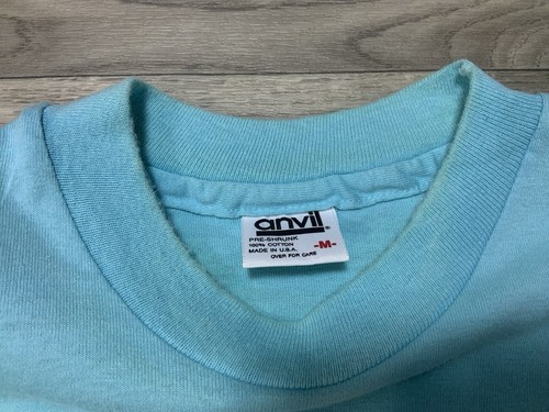 T-shirt vintage anni 80 adulto media bandiera americana "Non è stato guadagnato per essere bruciato" SS - Foto 2 di 13