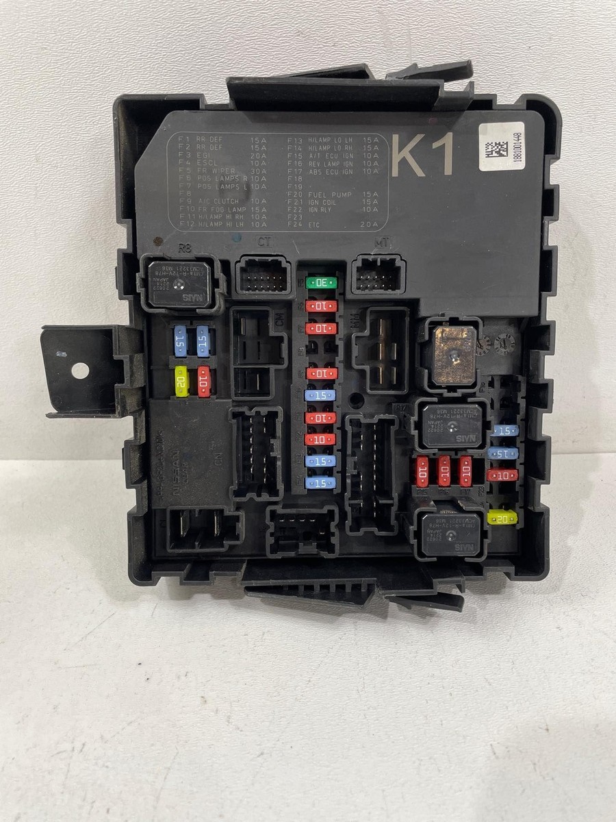ポピー 2007 2008 Nissan Pathfinder Body Computer Module BCU BCM